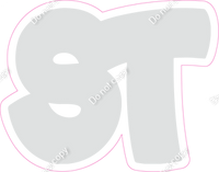 BBT 23.5" Individuals - Flat Light Grey ST