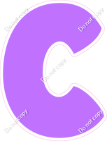 BBT 23.5" Individuals - Flat Lilac C