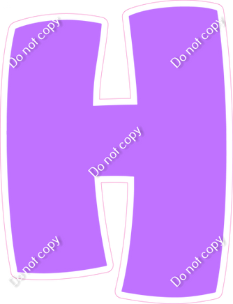 BBT 23.5" Individuals - Flat Lilac H