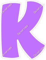 BBT 23.5" Individuals - Flat Lilac K