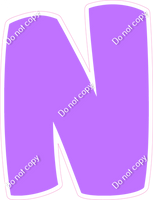 BBT 23.5" Individuals - Flat Lilac N