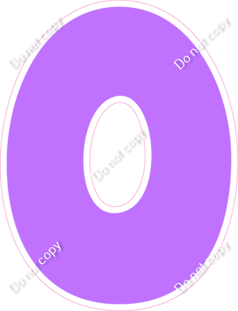 BBT 23.5" Individuals - Flat Lilac O