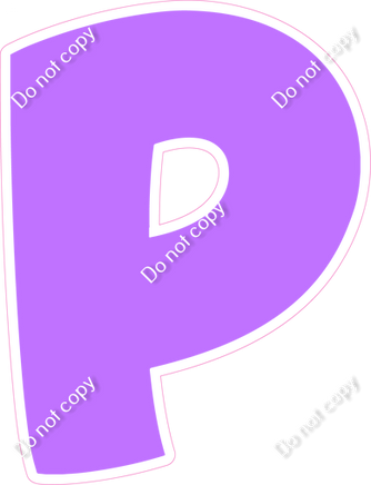 BBT 23.5" Individuals - Flat Lilac P