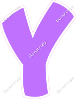 BBT 23.5" Individuals - Flat Lilac Y