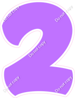 BBT 23.5" Individuals - Flat Lilac 2