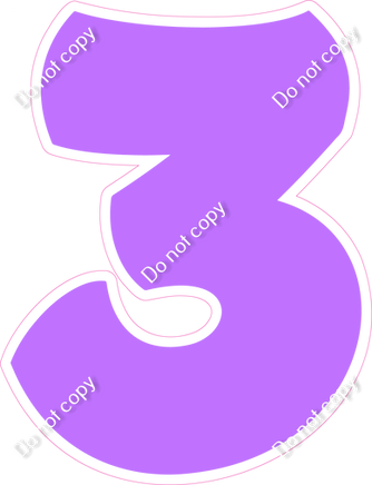 BBT 23.5" Individuals - Flat Lilac 3