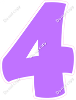 BBT 23.5" Individuals - Flat Lilac 4