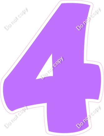 BBT 23.5" Individuals - Flat Lilac 4