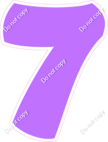 BBT 23.5" Individuals - Flat Lilac 7