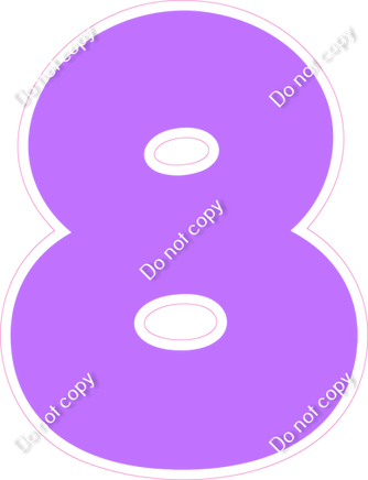 BBT 23.5" Individuals - Flat Lilac 8