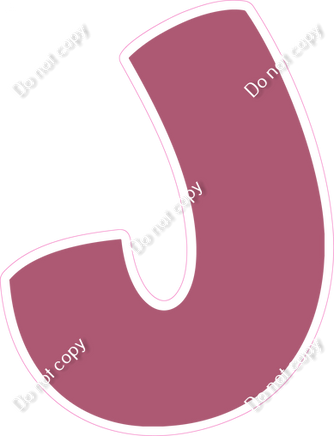 BBT 23.5" Individuals - Flat Mauve J