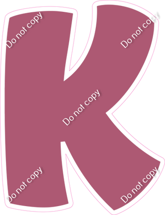 BBT 23.5" Individuals - Flat Mauve K