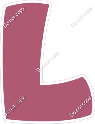 BBT 23.5" Individuals - Flat Mauve L