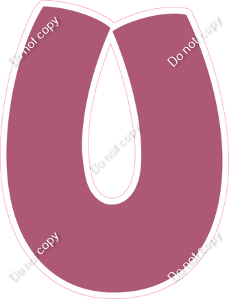 BBT 23.5" Individuals - Flat Mauve U