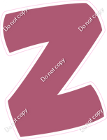 BBT 23.5" Individuals - Flat Mauve Z