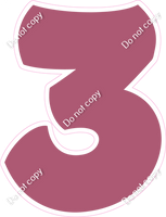 BBT 23.5" Individuals - Flat Mauve 3