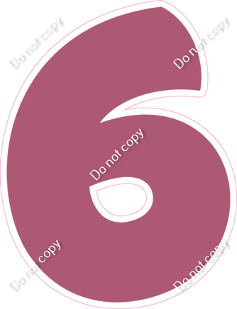 BBT 23.5" Individuals - Flat Mauve 6