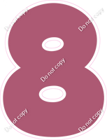 BBT 23.5" Individuals - Flat Mauve 8