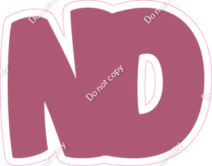 BBT 23.5" Individuals - Flat Mauve ND