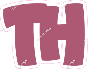 BBT 23.5" Individuals - Flat Mauve TH