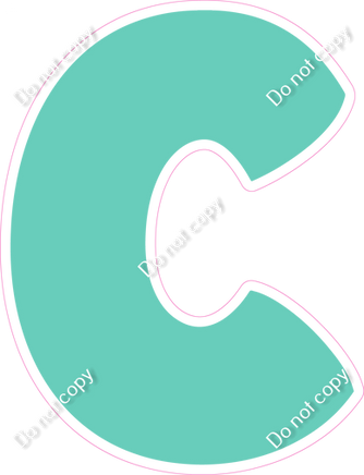 BBT 23.5" Individuals - Flat Mint C