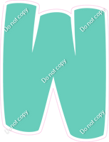 BBT 23.5" Individuals - Flat Mint W