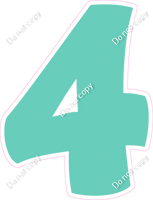 BBT 23.5" Individuals - Flat Mint 4