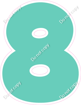 BBT 23.5" Individuals - Flat Mint 8