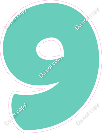 BBT 23.5" Individuals - Flat Mint 9