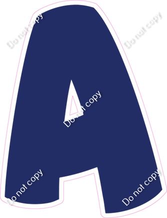 BBT 23.5" Individuals - Flat Navy Blue A