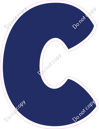 BBT 23.5" Individuals - Flat Navy Blue C