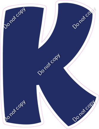 BBT 23.5" Individuals - Flat Navy Blue K