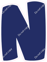 BBT 23.5" Individuals - Flat Navy Blue N