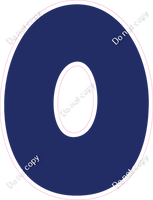 BBT 23.5" Individuals - Flat Navy Blue O