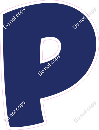 BBT 23.5" Individuals - Flat Navy Blue P