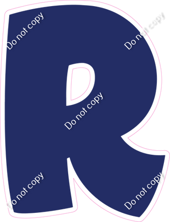 BBT 23.5" Individuals - Flat Navy Blue R