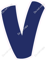 BBT 23.5" Individuals - Flat Navy Blue V