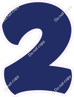 BBT 23.5" Individuals - Flat Navy Blue 2