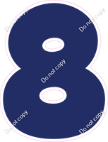 BBT 23.5" Individuals - Flat Navy Blue 8