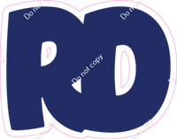 BBT 23.5" Individuals - Flat Navy Blue RD