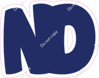 BBT 23.5" Individuals - Flat Navy Blue ND