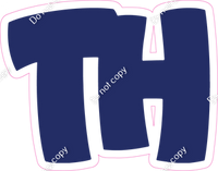 BBT 23.5" Individuals - Flat Navy Blue TH