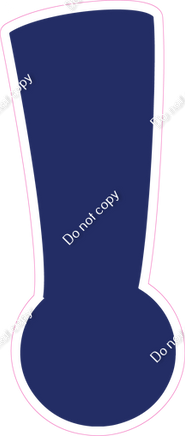 BBT 23.5" Individuals - Flat Navy Blue !