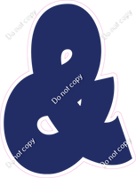 BBT 23.5" Individuals - Flat Navy Blue &