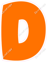 BBT 23.5" Individuals - Flat Orange D