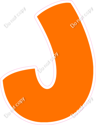 BBT 23.5" Individuals - Flat Orange J