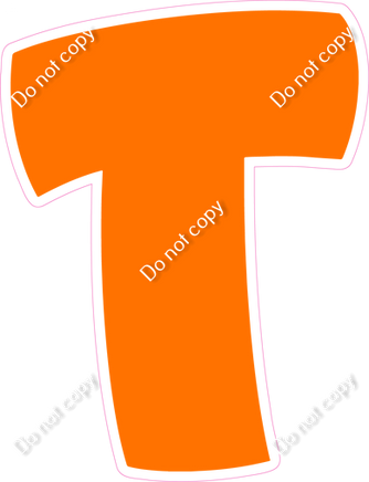 BBT 23.5" Individuals - Flat Orange T
