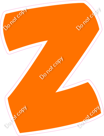 BBT 23.5" Individuals - Flat Orange Z