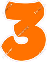 BBT 23.5" Individuals - Flat Orange 3