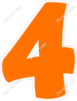 BBT 23.5" Individuals - Flat Orange 4